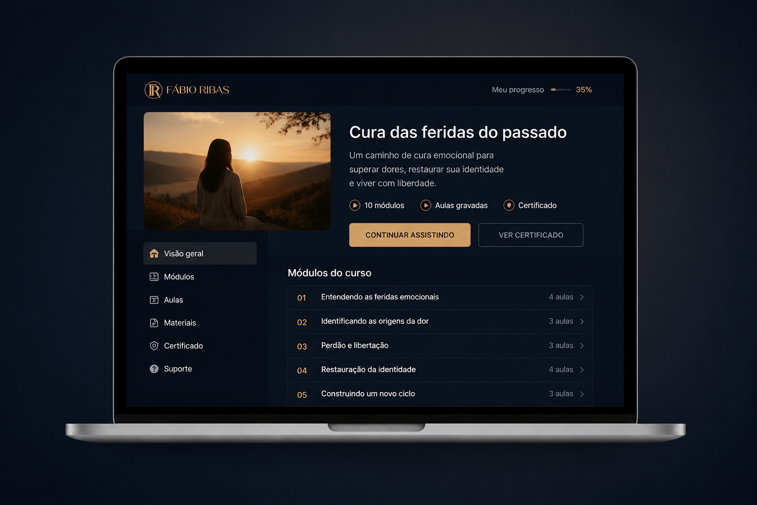 Cursos e treinamentos Fábio Ribas
