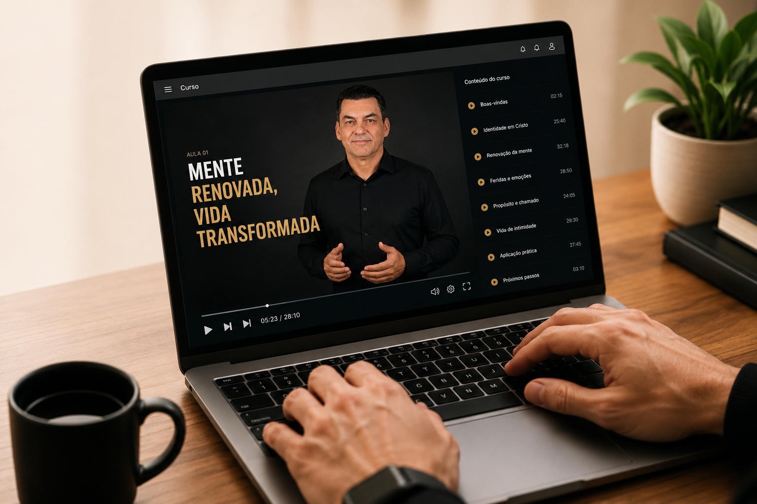 Conteúdos e cursos com Pr. Fábio Ribas